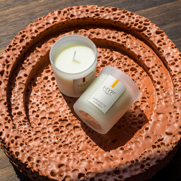 Candela 160gr Sandalwood & Orange - Image 2
