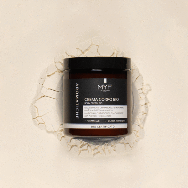 Crema Corpo 250 ml Maggiorana, Coriandolo & Pepe Nero con Vitamina E & Olio di Jojoba  Bio Certificato - immagine 2