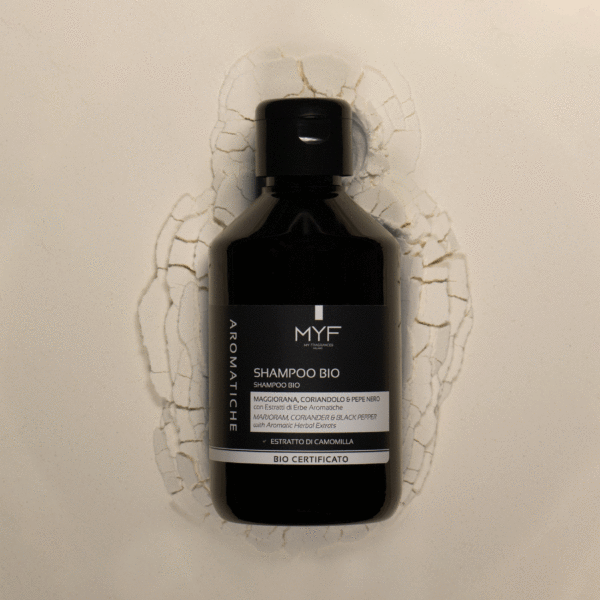 Shampoo 250 ml Marjoram, Coriander & Black Pepper with Camimille extract  ORGANIC CERTIFIED - Image 2